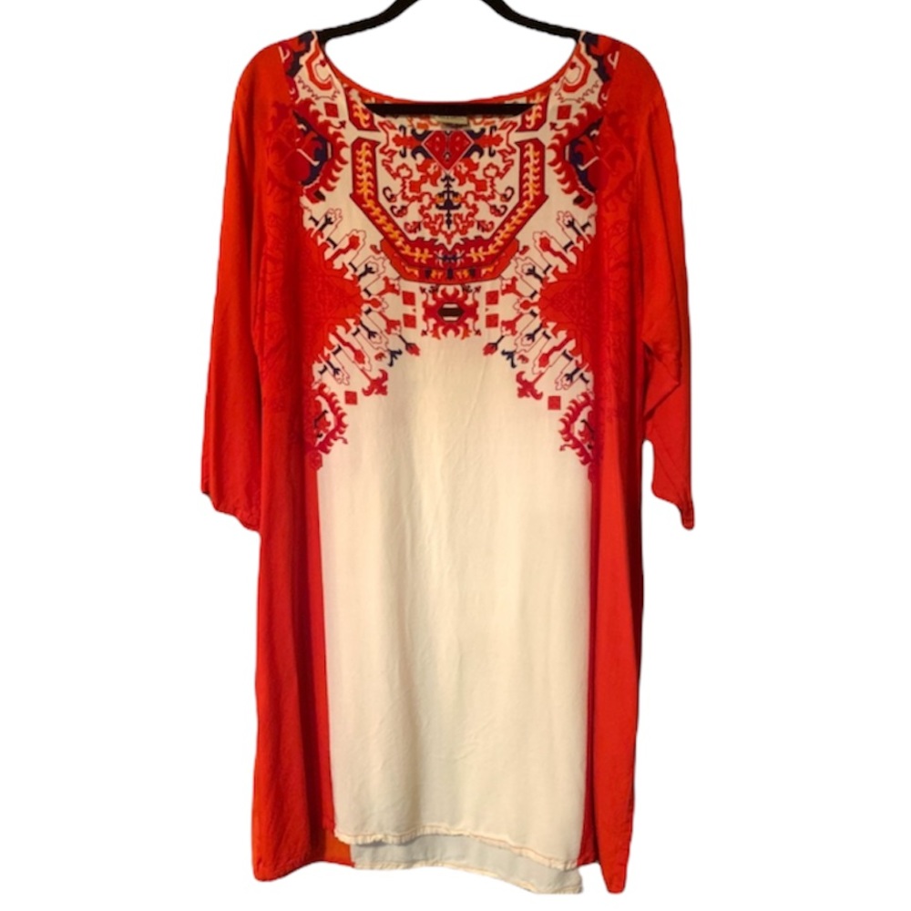 Neerus Unique 60s Inspired Sheath Pencil Dress intricate beautiful ethnic design